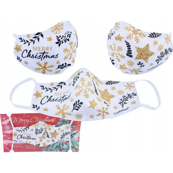 Vánoční dekorace VÁNOČNÍ OCHRANNÁ ROUŠKA DEKORACE VZOR SOB DOMOV