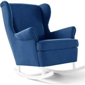 Křeslo Houpací křeslo Hazel - Riviera 81 Barva nožiček: Bílá