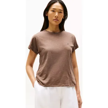 Tommy Hilfiger dámské hnědé tričko 99929653-2251752