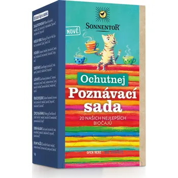 Čaj SONNENTOR Ochutnej Poznávací sada čajů 20x 1,7 g
