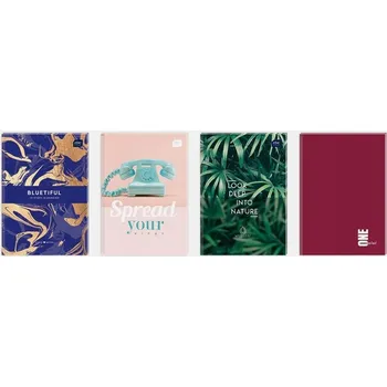 Sešit Sešit A5 s mřížkou Interdruk, 160 listů