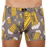 Pánské boxerky VoXX vícebarevné (Kevin-pivo/velké šedé)