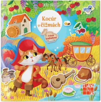 Pohádka Kocour v botách – příběh s nálepkami