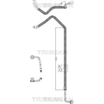Čep řízení Hydraulická hadice, řízení TRISCAN 8516 29090