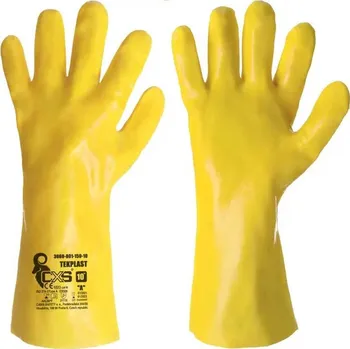 Pracovní rukavice CXS TEKPLAST Pracovní kyselinovzdorné rukavice 12 párů 10 366000115010