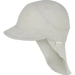 STERNTALER Dětský UV klobouk s plachetkou z bio mušelínu UV 50+ 1522515 STERNTALER_barva světle šedá Velikost: 55cm