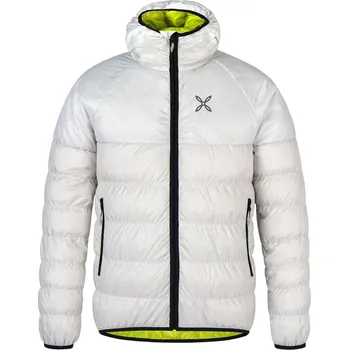 Dámské oblečení MONTURA Skill Duvet, Quiet Grey/Verde Lime velikost: M