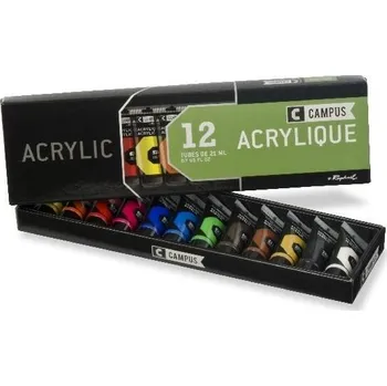 Speciální výtvarná barva Raphaël Campus sada akrylových barev 12 x 21ml N131720