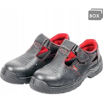 Pracovní obuv Bezpečnostní sandály LOBO kožené - vel. 45