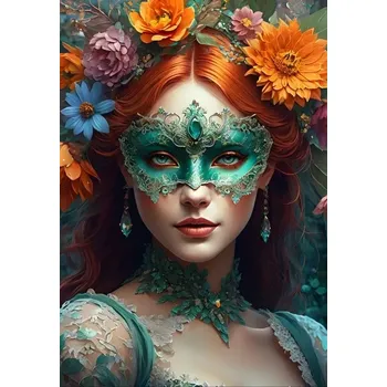 Puzzle Bluebird puzzle Karnevalová kráska 1000 dílků