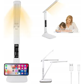 Lampička Stolní lampička školní rýsovací bílá výkon do 25,16 W