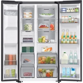 Lednice SAMSUNG CHLADNIČKA SBS 2D RS70F64KEBEO SMG