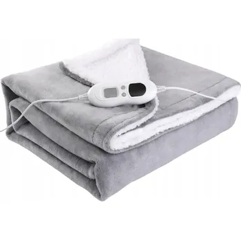 ELEKTRICKÁ DEKA VYHŘÍVANÁ PRO DVA 200x180 MĚKKÁ SILNÁ VYHŘÍVACÍ PODLOŽKA