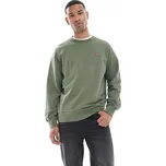 Levis original batwing logo french terry crew sweatshirt in mid