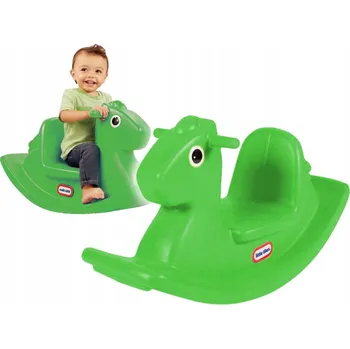 Dětská houpačka LITTLE TIKES Houpací kůň houpačka zelený