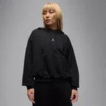 Jordan Sport Crossover Womens Dri-FIT Fleece Hoodie BLACK/WHITE
