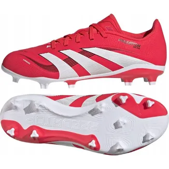 Kopačky Adidas Predator League FG/MG červená/bílá/červená EUR 34