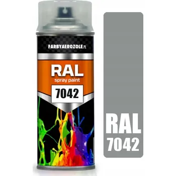 Barva ve spreji AKRYLOVÝ LAK VE SPREJI RAL 7042 DOPRAVNÍ ŠEDÁ 400ml Lesklý
