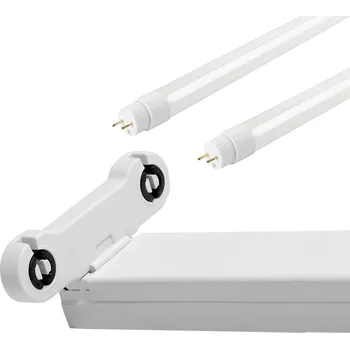 Stropní svítidlo přisazené Berge 20 W patice G13, délka 60 cm, bílé