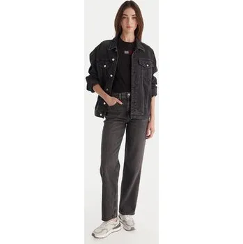 Pánské džíny Tommy Jeans Jeansy Layla DW0DW20646 Černá Straight Fit 29_32