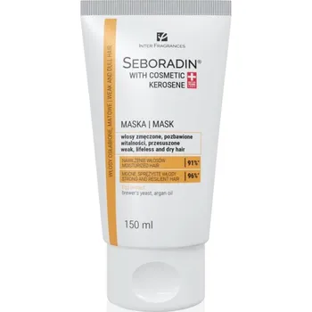 Vlasová regenerace Seboradin With Cosmetic Kerosene maska pro posílení a lesk vlasů 150 ml