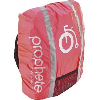 Horské kolo Prophete reflexní pláštěnka na koš či brašnu - Růžová
