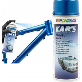 Barva ve spreji Dupli Color Cars Metalický lak Modrá metalíza Sprej 400 ml