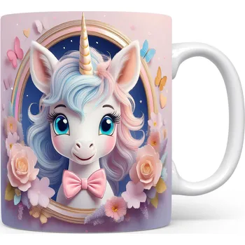 Hrnek s roztomilým jednorožcem