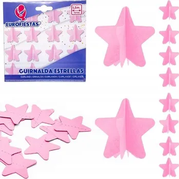 Kreativní dekorace na párty - Girlanda kulatá