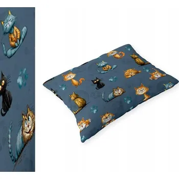 Povlak na polštářek Povlak na polštář 50x70 cm BAVLNA CERTIFIKÁT - Kočky Čpioty