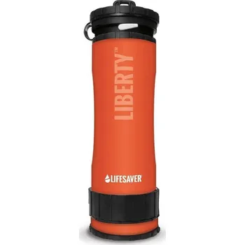 Láhev Lifesaver filtrační lahev na vodu Liberty oranžová