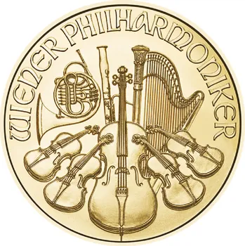 Wiener Philharmoniker 1/25 OZ (2026) – Investiční zlatá mince
