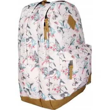 Vícekomorový Školní batoh PAUL&CO modrý, růžový, vícebarevný 27 l