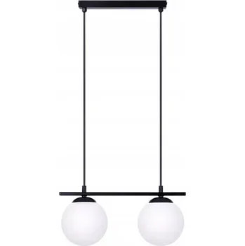 ZUMA LINE 1208 ZÁVĚSNÉ SVÍTIDLO GLOBE ČERNÉ, BLACK