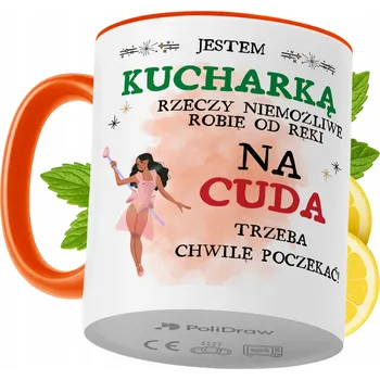 Hrnek Polidraw Hrnek Polidraw pro kuchařku keramika 330 ml