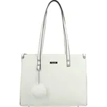 Dámská kabelka na rameno bílá - Delami Sabin bílá