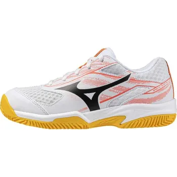 Dámská sportovní obuv MIZUNO BREAK SHOT 5 Jr. CC(C) / White/Calypso Coral/Citrus / 40.0/6.5