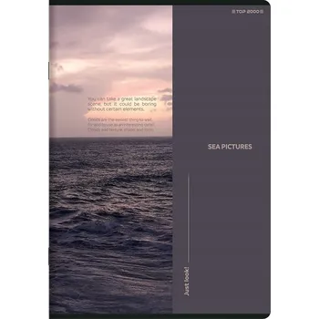 Sešit Sešit A4 s mřížkou TOP-2000, 80 listů