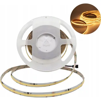 LED páska LED pásek COB WS2811 Teplá Bílá 3000K DIGITÁLNÍ 24V 360 LED/m - Efekt tekoucího světla