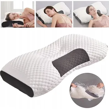 Polštář Ergonomicky navržený polštář pod krk pro ty, kteří spí na boku