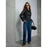 Sinsay - Džíny wide leg - námořnická modrá