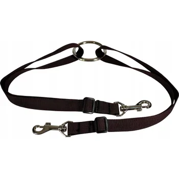 Vodítko pro psa Vodítko rozdvojka vel. S/M 15mm 40/60 cm pro psa