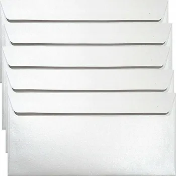 Obálka Obálky DL Majestic Marble bílé - 25 Ks.