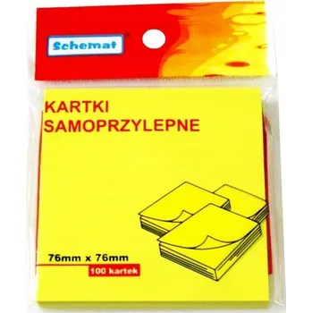 Samolepící bloček Samolepicí bločky Schemat 100 listů