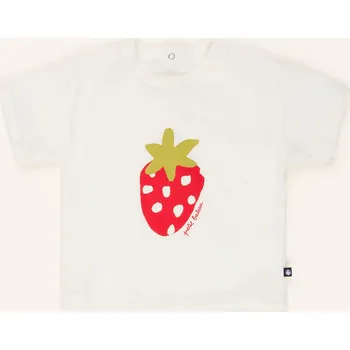 Dámské tričko Petit Bateau Tričko pro miminko, bílá, 74