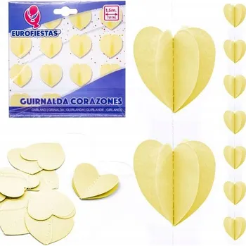 Kreativní dekorace na párty - Girlanda kulatá