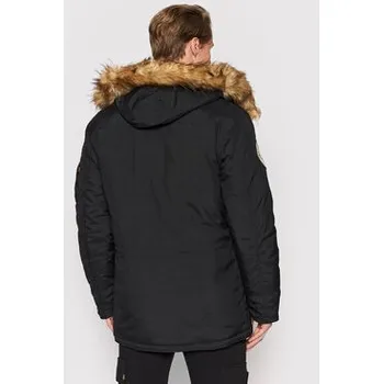 Alpha Industries Zimní bunda 123144 Černá Regular Fit XXL