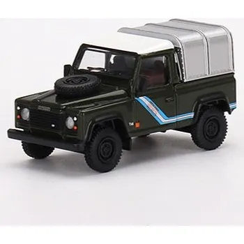 autíčko Land Rover Defender 90 Pick-up Bronze Green 1:64 - MiniGT Land Rover Defender 90 Pick-up - kovový model