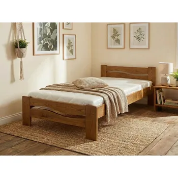 Postel Postel Ondra - jednolůžko 90x200, Odstín: Dub