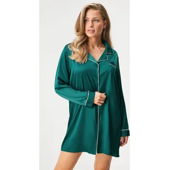 Dámské noční prádlo Saténová noční košile Satine krátká